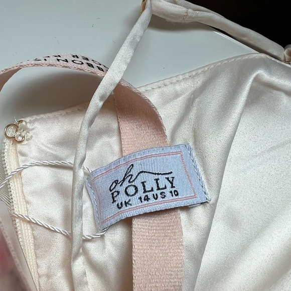 Oh Polly Cecily Dress Cream SEE DESCRIPTION - Picture 12 of 12